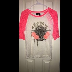 Baseball style shirt